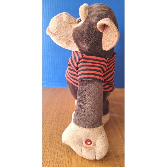 Gemmy Animated Dancer Stepper Monkey Plush Pitbulls I Know You Want Me song 10" - Picture 5 of 7